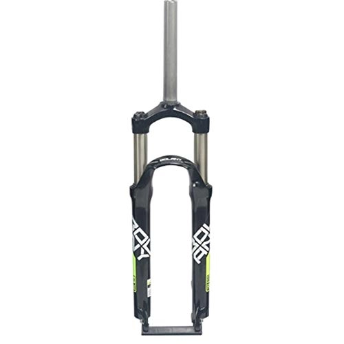 Mountain Bike Fork : MZP 24 Inch Suspension Bicycle Front Fork Travel 100mm Disc / V- Brake Shoulder Control (L0) (Color : H, Size : 24 inch)