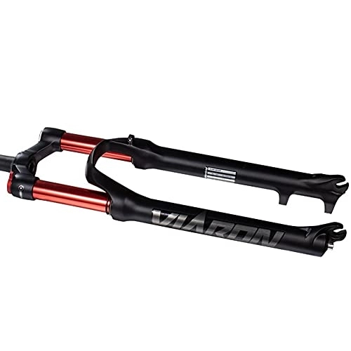 Mountain Bike Fork : NaHaia 26 / 27.5 / 29 Inch Front Suspension Fork Mountain Bike Straight Tube 28.6mm Travel 100mm Cycling Accessories Shoulder Control