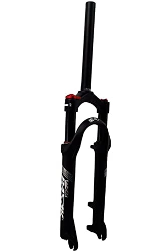 Mountain Bike Fork : NaHaia Bicycle Fork 20" 24" Mountain Air Fork Aluminium Disc Brake 100MM Quick Release Shoulder Cable Control Locking Shock