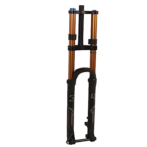 Mountain Bike Fork : Naroote Gold Mountain Bike Front Fork For Bicycle Suspension Fork, Bicycle Accessory