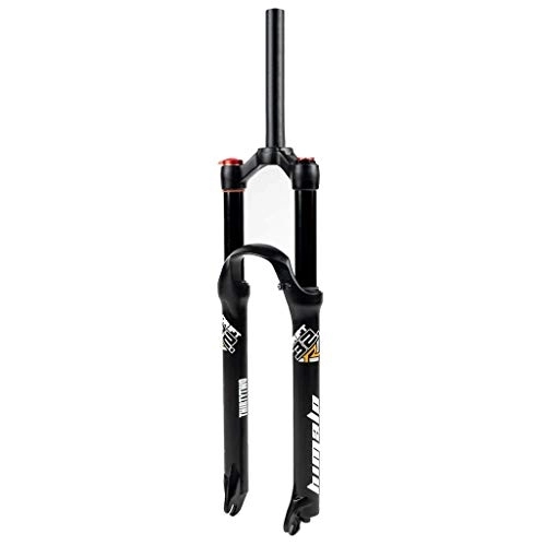 Mountain Bike Fork : NESLIN Mountain bike fork, with adjustable damping system, suitable for mountain bike / XC / ATV, 27.5-Black Manual lockout