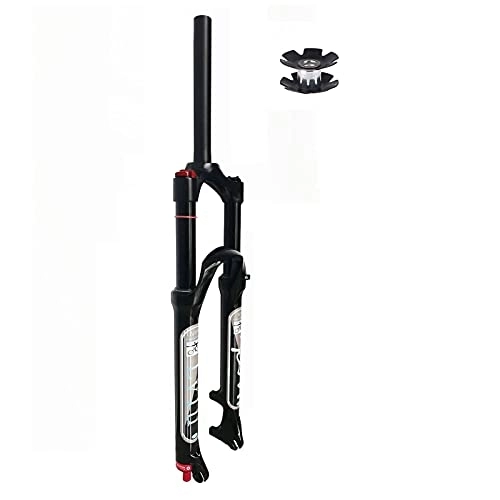 Mountain Bike Fork : NESLIN Mountain bike fork, with adjustable damping system, suitable for mountain bike / XC / ATV, 27.5 inch-Air Fork