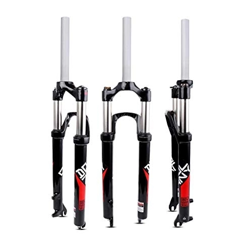 Mountain Bike Fork : NESLIN Mountain bike fork, with adjustable damping system, suitable for mountain bike / XC / ATV, 27.5-Straight Manual lockout