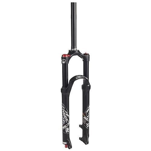Mountain Bike Fork : NESLIN Mountain bike fork, with adjustable damping system, suitable for mountain bike / XC / ATV, B-17.5in