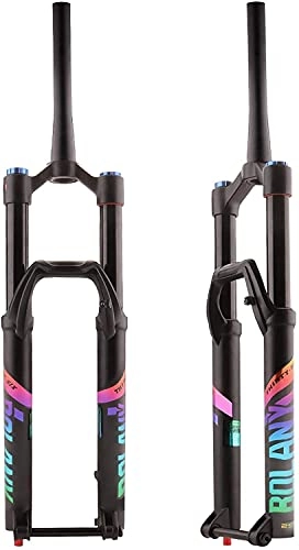 Mountain Bike Fork : NYZXH Bicycle Fork Mountain Bike Front Fork, Barrel Axle Front Fork Opening 36 Inner Tube Opening 110 Damping Tortoise And Hare Adjustable Air Fork Mtb Bicycle Suspension Fork TT (Size : 29 inches)