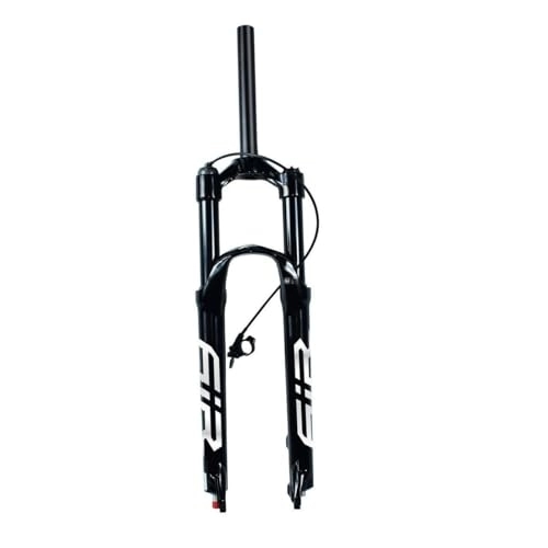 Mountain Bike Fork : OMDHATU 26 / 27.5 / 29 Inch Mountain Bike Air Fork Rebound Adjust 1-1 / 8" Straight Steerer HL / RL Manual / Remote Lockout 120mm Travel Disc Brake Quick Release 100mm*9mm (Color : RL, Size : 29 inch)