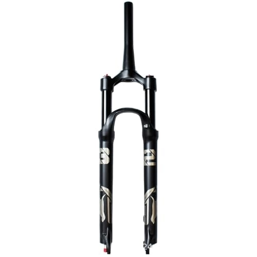 Mountain Bike Fork : OMDHATU Mountain Bike Air Fork 26 / 27.5 / 29 Inch 1-1 / 2" Tapered Steerer HL / RL Manual / Remote Lockout 120mm Travel Rebound Adjust Disc Brake QR 100mm*9mm (Color : HL, Size : 29 inch)
