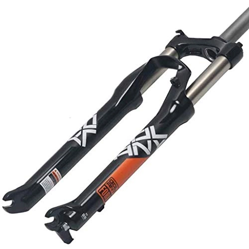 Mountain Bike Fork : Peldnyoi Mountain Bike Front Fork Bicycle MTB Fork Bicycle Suspension Fork Air Fork 26 / 27.5 / 29 Inch Aluminum Alloy Shock Absorber Spring Fork, H-29inch