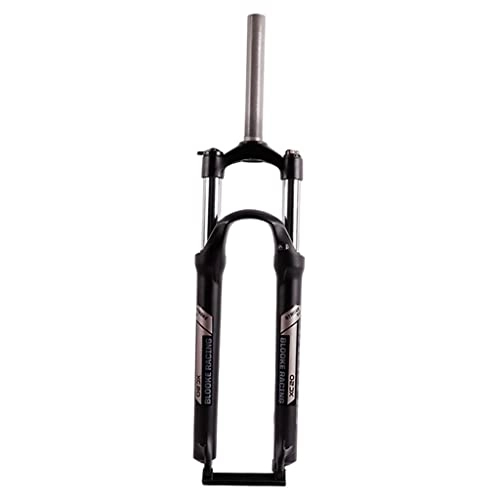 Mountain Bike Fork : Perfeclan 28.6mm Bike Fork Threadless Straight / Tapered 26 / 27.5 / 29inch Mountain Bicycle Springback Adjustment Forks 100mm Travel Front Fork Component - 26inch Black
