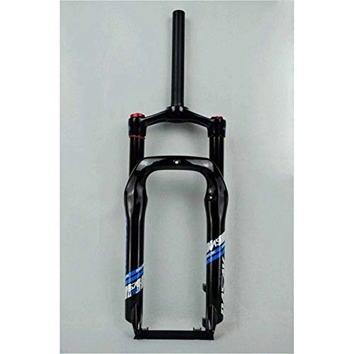 Mountain Bike Fork : pianaiBB Bmx Bicycle Suspension Fork 20 Inch Magnesium Alloy Bicycles Air Forks Travel 100Mm Disc Brake 1-1 / 8"For 4.0 Fat Tires