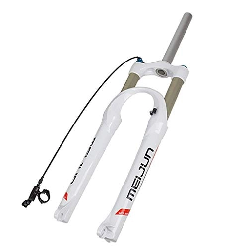 Mountain Bike Fork : pianaiBB Cycling Forks Mountain Bike Suspension Fork 26Inch Bicycle Front Fork Remote Control Aluminum Alloy Disc Brake 1-1 / 8"Travel 100 Mm
