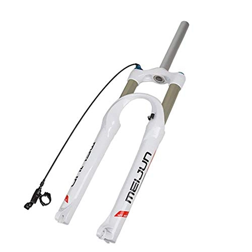 Mountain Bike Fork : pianaiBB Cycling Forks Mtb 26 Inch Bicycle Suspension Fork Mountain Bike Alloy Air Fork Smart Lock Hub: 100 Mm