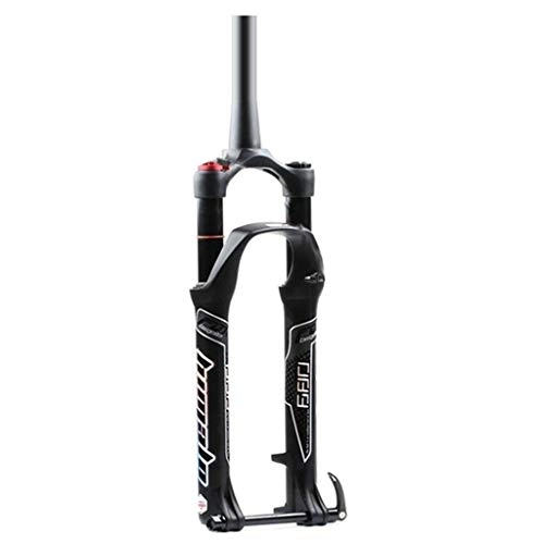 Mountain Bike Fork : pianaiBB Mtb Bicycle Suspension Forks 26 27.5 29 Inch Bicycle Air Shock Absorbers Rebound Adjust Tapered Tube 39.8Mm Manual Lock Axle 15Mm Travel 120Mm