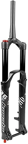 Mountain Bike Fork : QDY -27.5 29 Inch DH AM Mountain Bike Suspension Fork Suspension Travel 180 Mm Thru Axle 15 X 110 Mm, 1-1 / 2 Inch Conical Tube with Damping Adjustment Bicycle Front Wheel Fork, Black, 27.5
