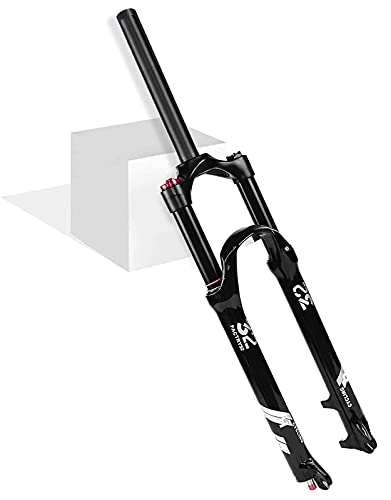 Mountain Bike Fork : QDY -MTB 26 27.5 29 Inch Bicycle Suspension Fork Air Shock Absorber Bicycle Fork Disc Brake Mountain Bike Fork Manual / Remote Locking Travel 140Mm, Straight Manual, 27.5 inch