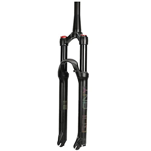 Mountain Bike Fork : QIANGU MTB Bike Front Forks 26 / 27.5 / 29 inch Air Mountain Bicycle Suspension Fork Rebound Adjust 1-1 / 8" / 1-1 / 2" Straight / Tapered Tube 100mm Travel QR 9mm Disc Brake