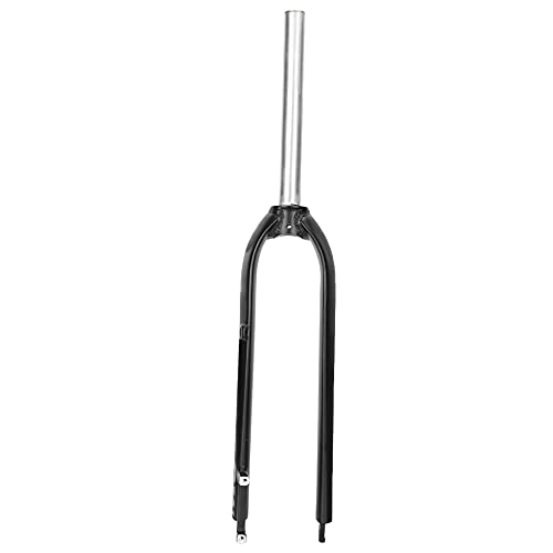 Mountain Bike Fork : Qqmora Mountain Bike Fork, Absorb Road Vibrations High Toughness AL7005 Front Fork Bicycle Fork for Bike Forks Replacement Accessory(Black-reflective cursor boxed)