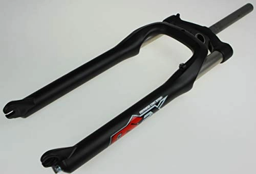 Mountain Bike Fork : QSFX Aluminium 26" Mountain / Snow Bike Front Forks 1 1 / 8" Threadless (Black)
