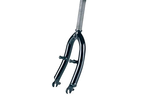 Mountain Bike Fork : Raleigh - FK712B - Rigid Mountain Bike Fork with 1 Inch Threaded Steerer for 20 Inch Wheel Childrens Bicycles