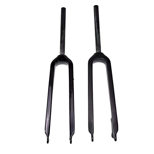 Mountain Bike Fork : Rayblow Tapered Fork Mountain Bike Rigid Forks Carbon Fork 28.6mm 26 / 27.5 / 29 in MTB Carbon Forks Lightweight Front Fork 3k Bicycle Threadless Straight / Tapered Tube Matte Black, 27.5