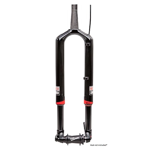 Mountain Bike Fork : Rock Shox My15 Rs1 Solo Air 100 29-inch Predictive Steering Gloss Black / Red, Fast Black Accelerator Xloc Remote Right Carbon Str Tapered Disc
