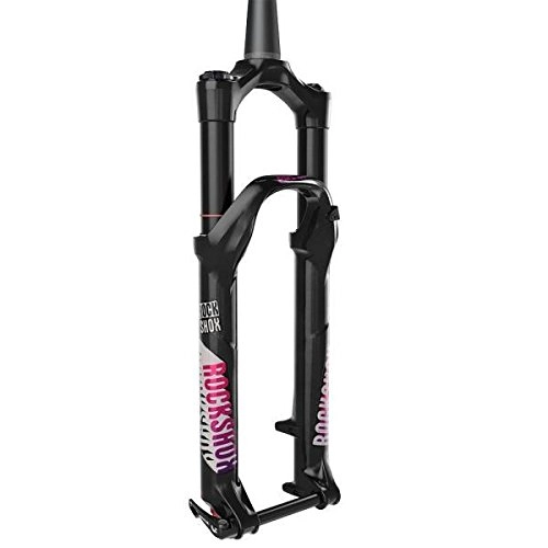 Mountain Bike Fork : Rock Shox My16 Pike Dj 26-inch Maxlelite 15 Solo Air 140 Gloss Crown Adjuster Alum Str Tapered Disc with Service Kit and Shock Pump - Black
