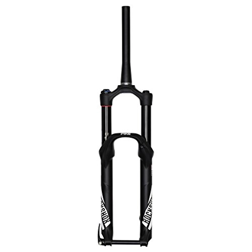 Mountain Bike Fork : Rock Shox My16 Pike RCT3 26-inch Maxlelite 15 Solo Air 150 Diffusion Crown Adjuster Alum Str Tapered Disc with Service Kit and Shock Pump - Black