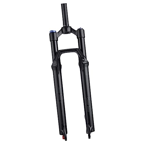 Mountain Bike Fork : Ronyme Mountain Front Fork Bike Air Fork Durable Portable Damping Adjust Bicycle Shock Absorber Front Fork Bicycle Forks for Replacement, Shoulder Control, 27.5inch Straight