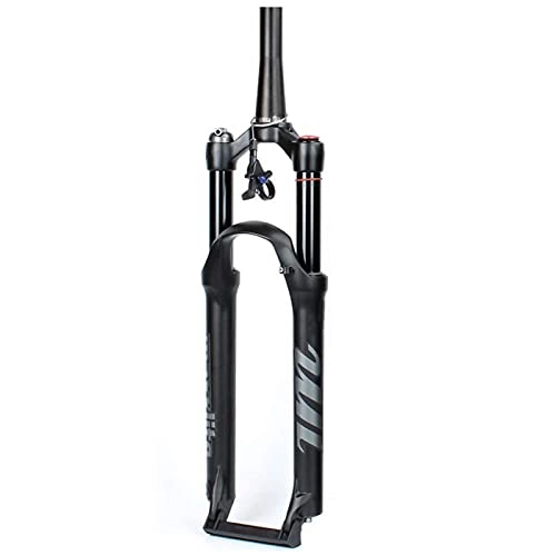 Mountain Bike Fork : RTYUIO Mountain Bike Suspension Forks, Shoulder Control / Wire Control 26 / 27.5 / 29inch MTB Bicycle Fork Damping Air Forks (D 27.5 inch)