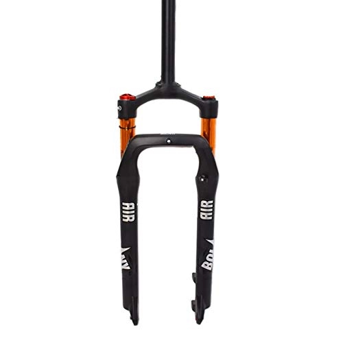 Mountain Bike Fork : SASCD 26 * 4.0" Fat Bike Suspension Fork 135mm MTB Snow Beach Bicycle Air Forks 120mm Travel 1-1 / 8 Threadless Supention Fork (Color : 26 inch)
