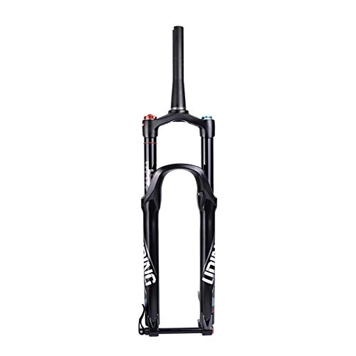 Mountain Bike Fork : SEESEE.U Bicycle Fork Mountain Bike Fork, 27.5 Inch 29 Inch Aluminum-Magnesium Alloy Shoulder Control Wire Control Lock Up Suspension Fork Mtb Bicycle Suspension Fork