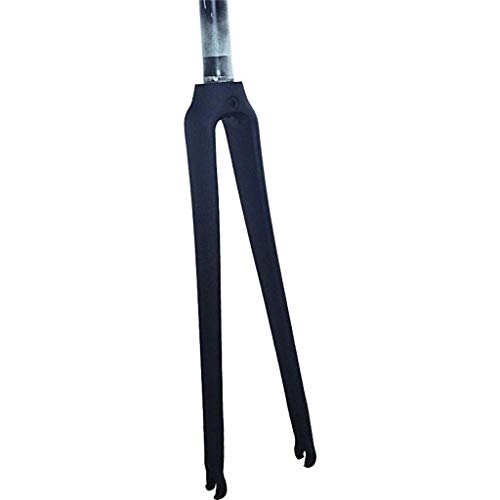 Mountain Bike Fork : SEESEE.U Bicycle Fork Suspension Bike Forks Bike Suspension Fork Mountain Bike Front Fork 700C All-Aluminum Alloy Vertical Tube Without Tooth Front Fork