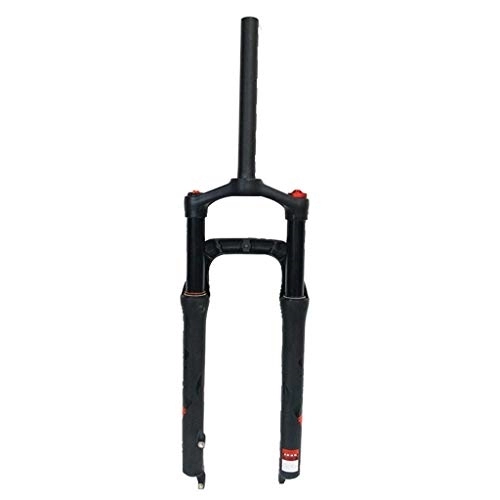 Mountain Bike Fork : SEESEE.U Bicycle Fork Suspension Bike Forks Bike Suspension Fork Mountain Bike Front Fork Applicable To 4.0 Tire Aluminum Alloy Fork