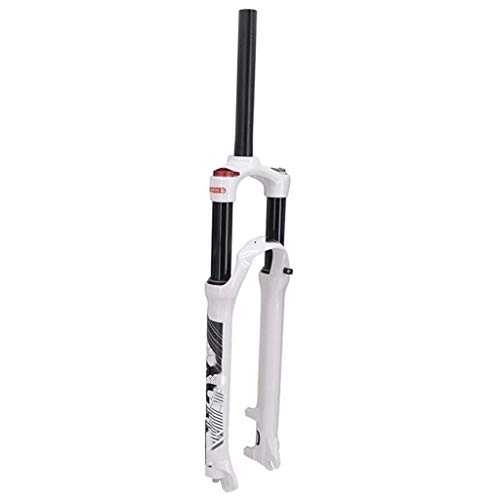 Mountain Bike Fork : SEESEE.U Bicycle Fork Suspension Bike Forks Bike Suspension Fork Mountain Bike Front Fork Mountain Bike Front Fork Double Gas Fork 26 Inch Shock Absorber Shoulder Control Line Control Double Gas