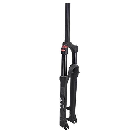 Mountain Bike Fork : SEESEE.U Bicycle Fork Suspension Bike Forks Bike Suspension Fork Mountain Bike Front Fork Mountain Bike Front Fork Double Gas Fork 29 Inch Shock Absorber Shoulder Control Line Control Double Gas