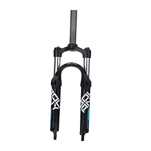 Mountain Bike Fork : Sharplace Folding Bike Front Fork Air Fork Straight Tube 28.6mm 20inch MTB Bike Front Fork - Blue