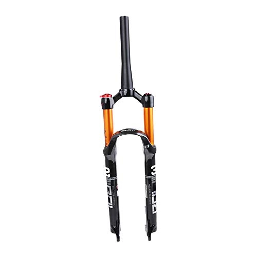 Mountain Bike Fork : sharprepublic 26 / 27.5 / 29 inch Bicycle Suspension Air Fork, 28.6mm Straight / Tapered Threadless Steerer Tube Front Fork Replacement Bicycle Repair Component - Tapered 27.5 inch