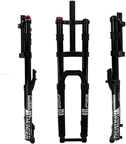Mountain Bike Fork : SJHFG Suspension Forks Suspension Mountain Bike Fork, Downhill Suspension Fork 27.5" 29" Bike Air Bicycle Fork 1-1 / 8" 160mm Travel 15mm Thru Axle Manual Lockout Accessories