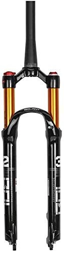 Mountain Bike Fork : SJMFGF Suspension Mountain Bike Bicycle MTB Fork Bike Suspension Fork Aluminum Alloy Fork (Color : Spinal canal, Size : 27.5 inch)