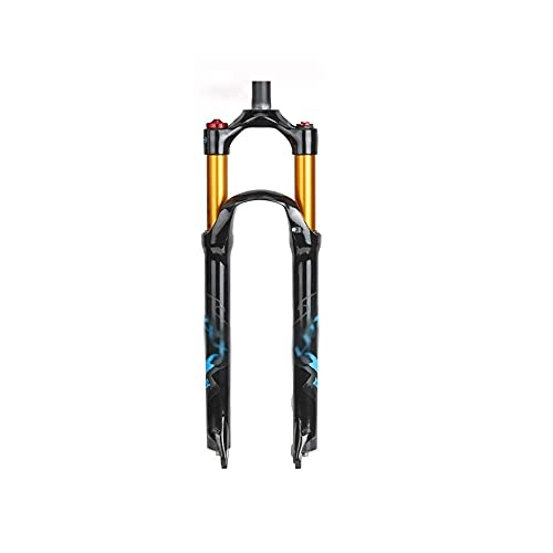 Mountain Bike Fork : SKNB Bicycle front fork, MTB air suspension fork Air fork + aluminum air shock absorber, 26 / 27.5 / 29 inch shoulder control mountain bike fork