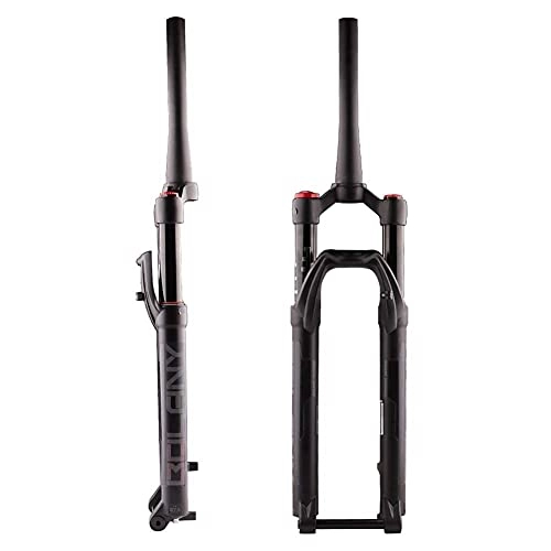 Mountain Bike Fork : SKNB Downhill MTB Air Fork Front Fork 26 / 27.5 / 29 Inch Suspension Fork Shock Absorber Tapered Tube Bicycle Accessories QR 15 * 100Mm Adjustable Damping