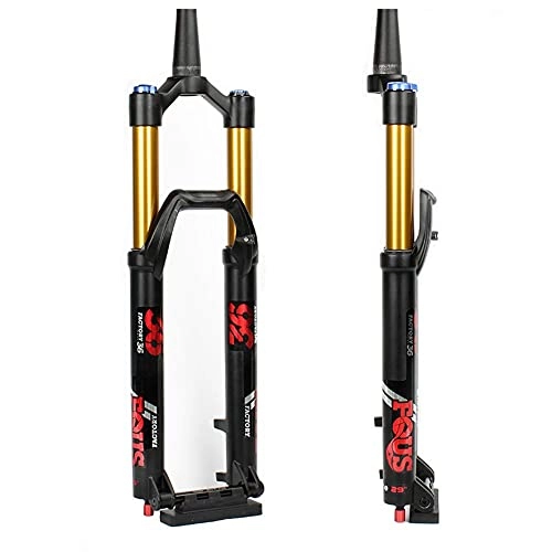 Mountain Bike Fork : SKNB Mountain Bike Suspension Fork 27.5 / 29 Inch Lightweight MTB Bike Gas Fork Shoulder Control 160 Mm Travel Offers A Very Pleasant Experience Damping (Axis: 15Mm * 110Mm)
