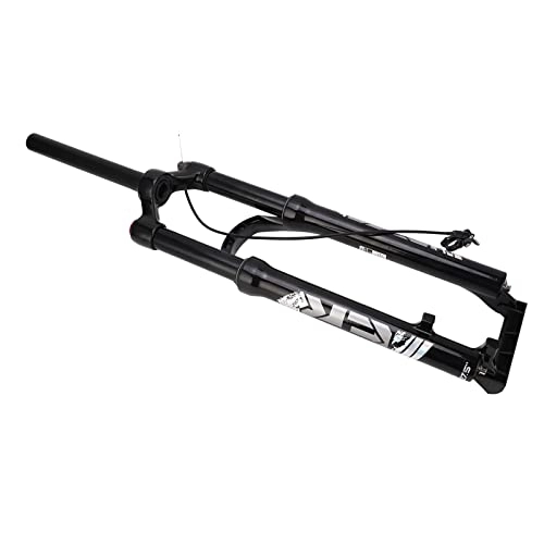 Mountain Bike Fork : Socobeta Cycling Accessory, Wire Control Bicycle Front Fork Straight Tube 27.5inch for Outdoor
