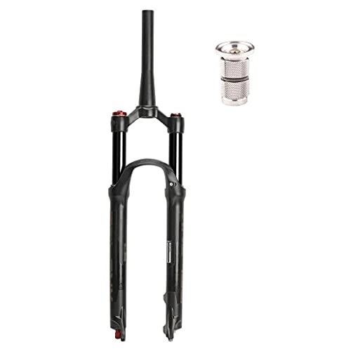 Mountain Bike Fork : SONGYU Mountain Bike 26 27.5 29 Inch Suspension Fork, Magnesium Alloy MTB Air Forks, with Expander Plug, Bicycle Accessories