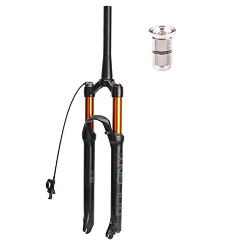 Mountain Bike Fork : SONGYU Mountain Bike Suspension Fork 26 27.5 29 Inch, with Expander Plug, MTB Air Forks, Bicycle Accessories