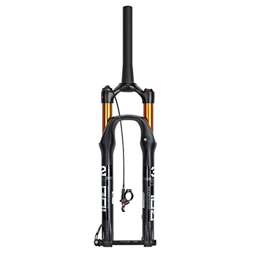 Mountain Bike Fork : SONGYU MTB Forks 27.5 29 Inch Tapered Ultralight Alloy Suspension Axle: 15x100mm, Bike Air Fork