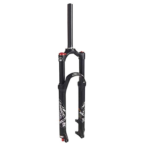 Mountain Bike Fork : SONGYU Suspension Fork 26 / 27.5 / 29 Inch, 1-1 / 8" Straight Alloy, Manual Lockout MTB Air Forks - Black