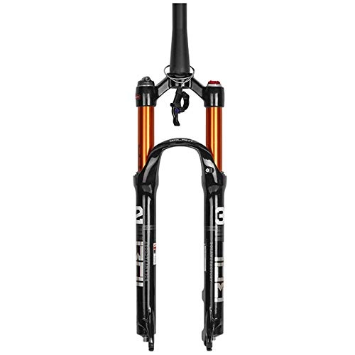 Mountain Bike Fork : Sonwaohand Magnesium Alloy Mountain Front Fork Air Pressure Shock Absorber Fork Fork Bicycle Accessories 27.5 inch Vertebral pipeline control