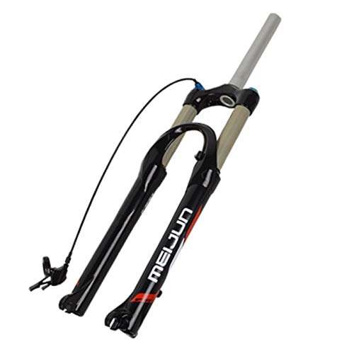 Mountain Bike Fork : Sonwaohand Mountain Car Fork 26 Inch Bicycle Front Fork Wire Lock Dead Air Pressure Shock Absorber Forks 26 inch 2