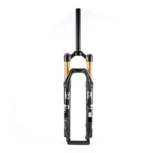 Mountain Bike Fork : SORBEZ Mountain Bike Suspension Fork 27.5 29 Inch Magnesium Alloy MTB Air Fork Damping Rebound 28.6mm Straight Pipe Quick Release (Color : 29 Manual)